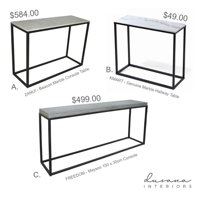 Product Comparison Mood Board by Dusana Interiors on Style Sourcebook