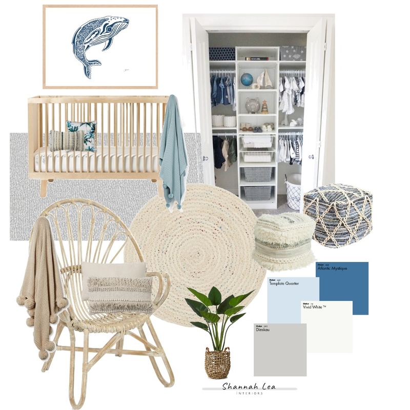 Baby Boy Nursery Mood Board by Shannah Lea Interiors on Style Sourcebook