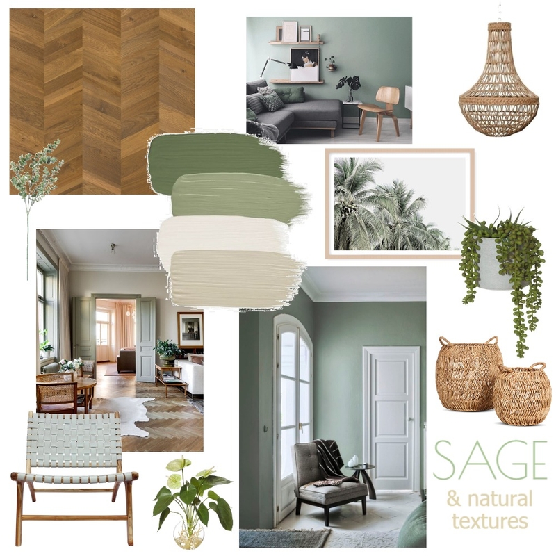 Sage and Natural textures Mood Board by Taylah O'Brien on Style Sourcebook