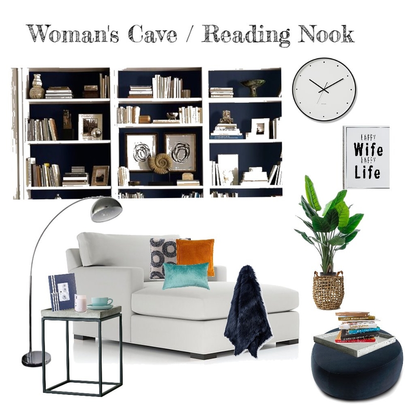 Woman's cave Mood Board by ReenaP24 on Style Sourcebook