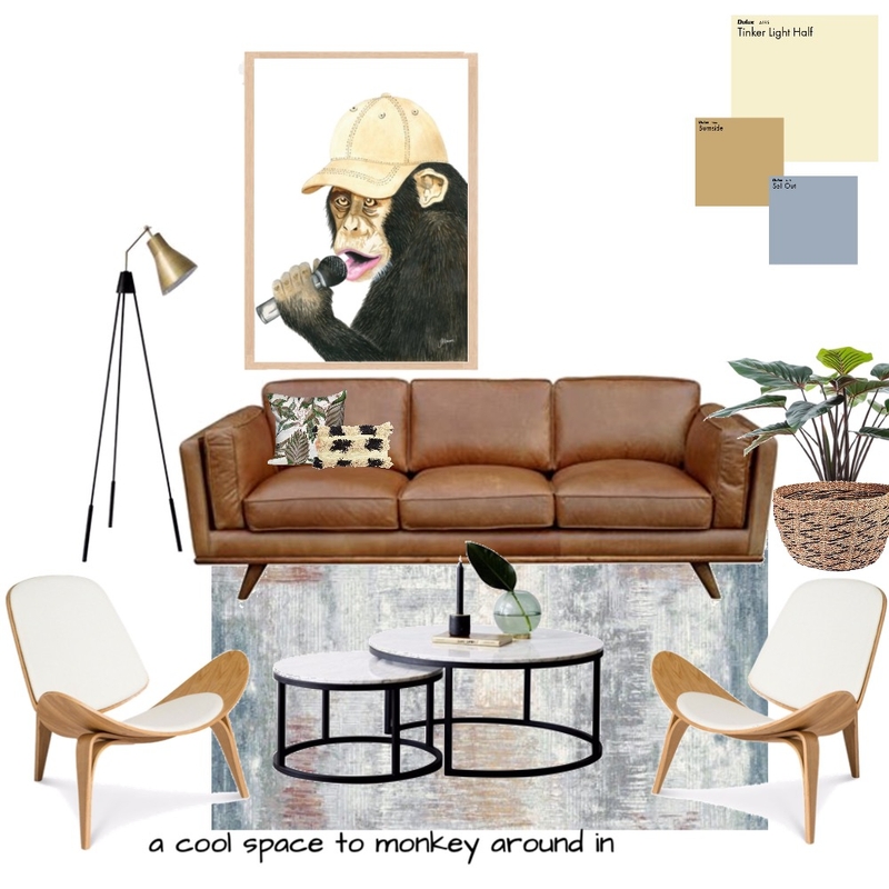 Let's monkey around Mood Board by Third Layer Interiors  on Style Sourcebook