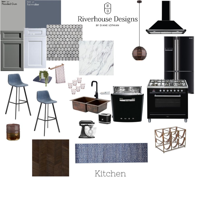 IDI ASS 9 Kitchen Mood Board by Riverhouse Designs on Style Sourcebook