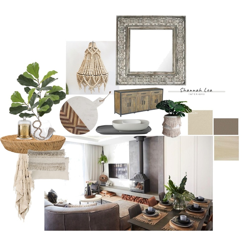 Boho Contemporary Mood Board by Shannah Lea Interiors on Style Sourcebook