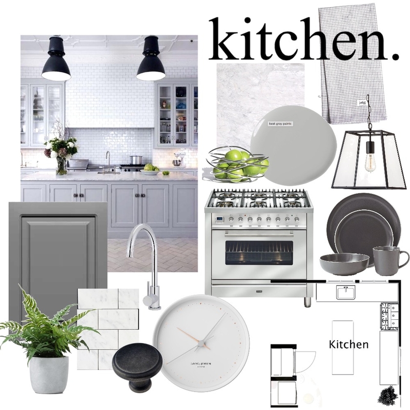 Module 9 - Kitchen Mood Board by orowe on Style Sourcebook