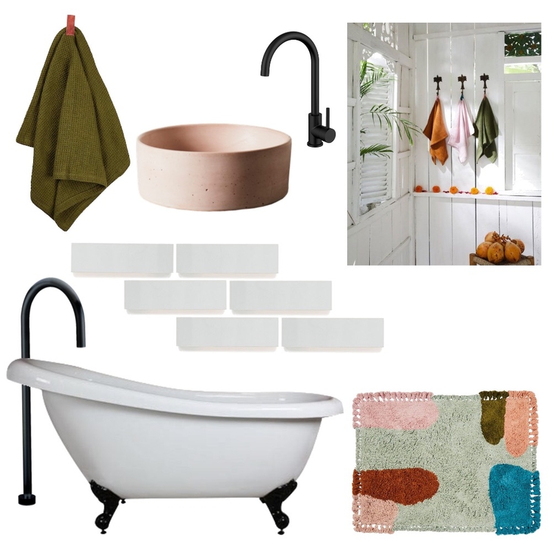 Sage + Clare Bath Mood Board by Clarice & Co - Interiors on Style Sourcebook