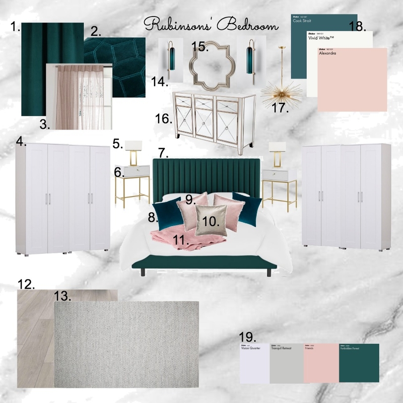 Robinsons' Bedroom Mood Board by sepi_fd on Style Sourcebook