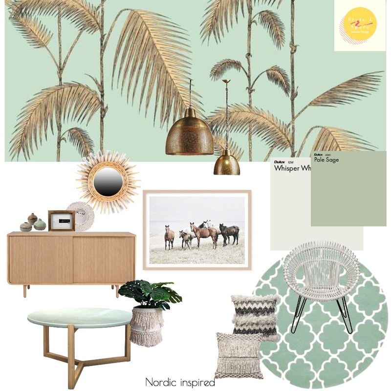 Nordic inspired Mood Board by Style A Space on Style Sourcebook