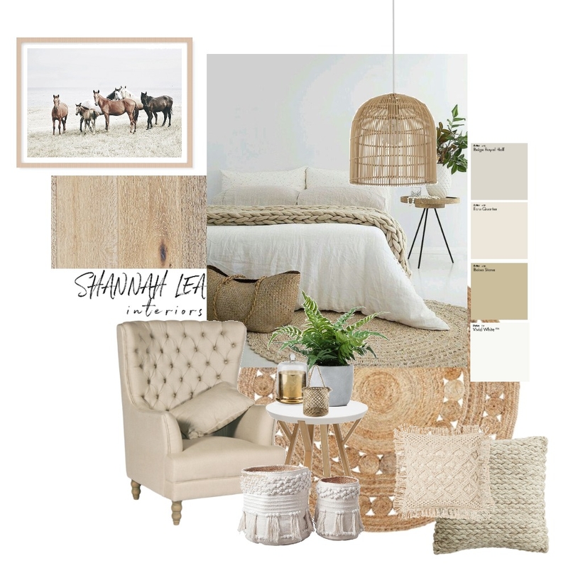 Rustic/Coastal Bedroom Mood Board by Shannah Lea Interiors on Style Sourcebook
