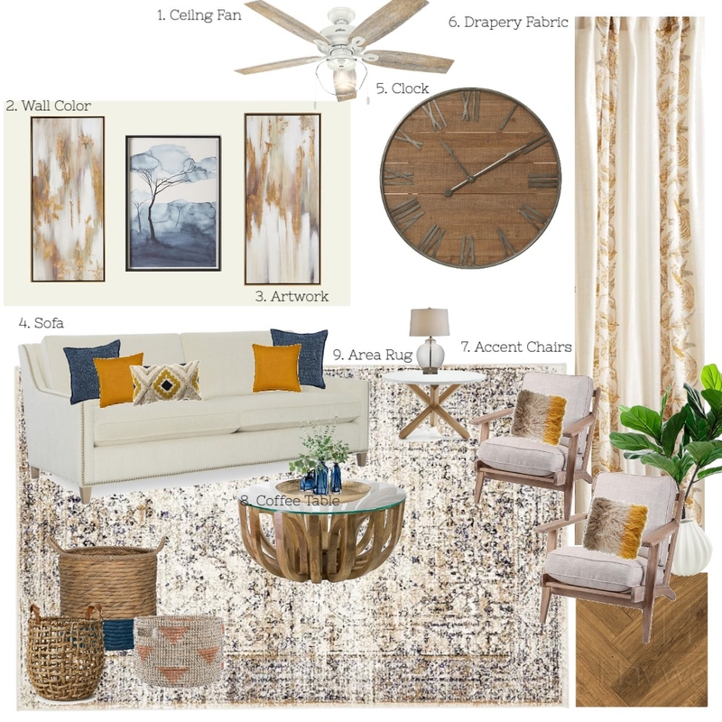 Living Room Mood Board by alyssapaine on Style Sourcebook