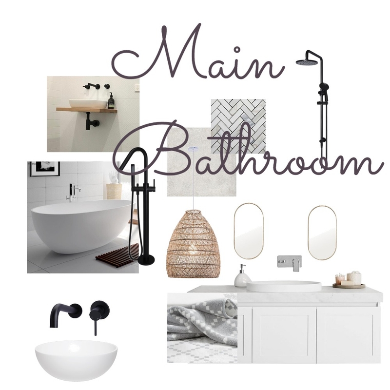 Main Bathroom Mood Board by Mthurston on Style Sourcebook