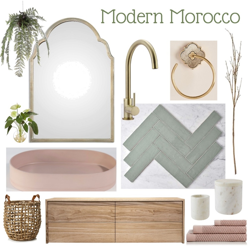 Modern Morocco Mood Board by Taylah O'Brien on Style Sourcebook