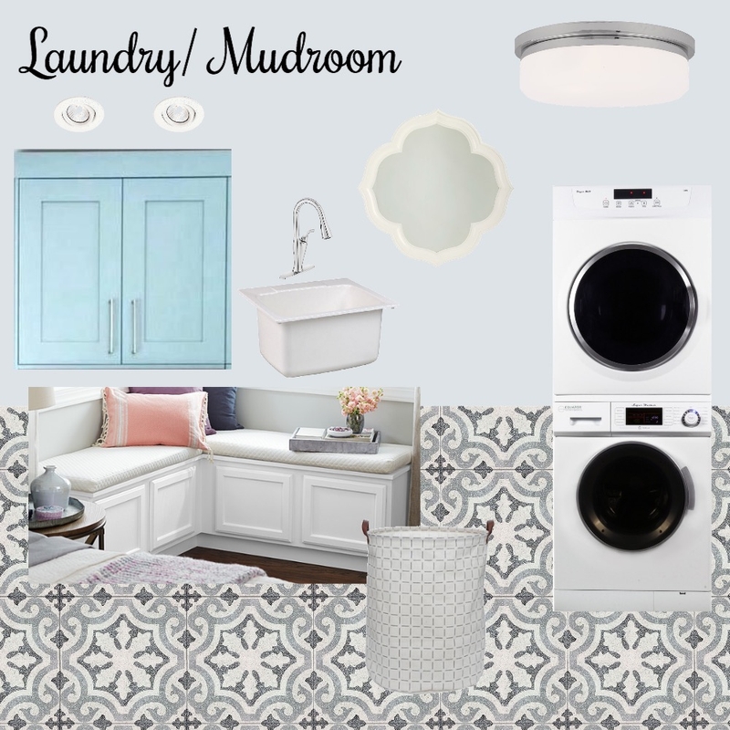 Assignment 9 - Laundry/ Mudroom Mood Board by kathrynh_l on Style Sourcebook