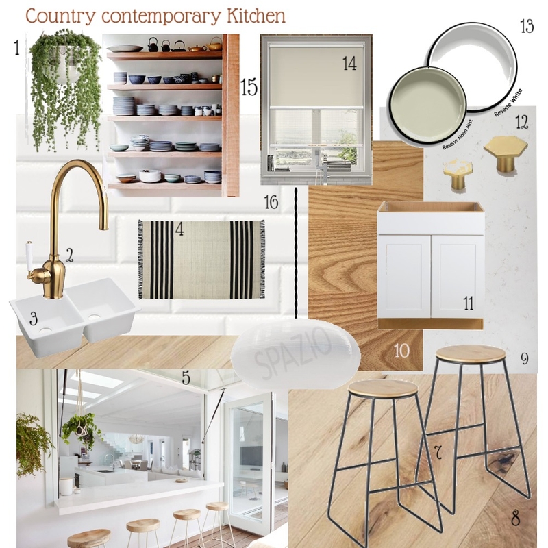 Kitchen Assignment 9 Mood Board by Andersoninteriors on Style Sourcebook