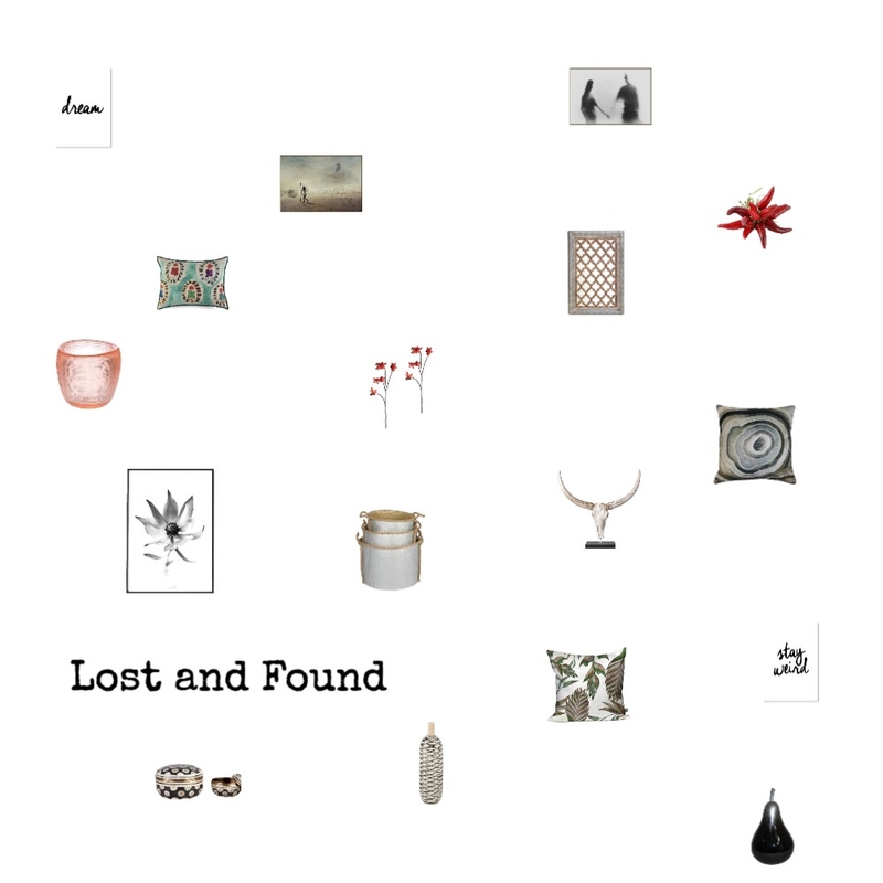 Lost and Found Mood Board by Pizzuti on Style Sourcebook