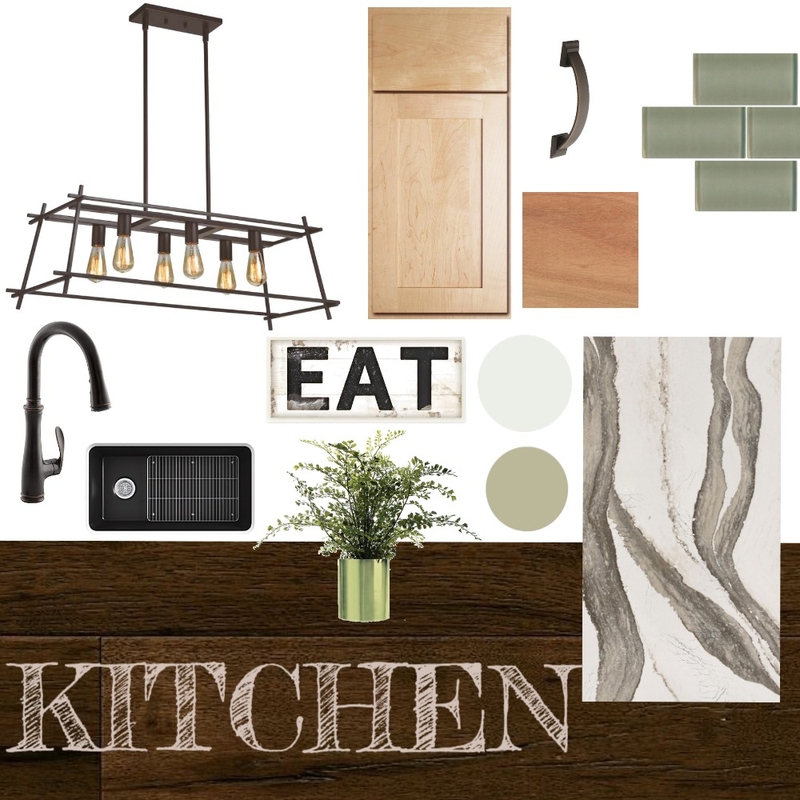 Kitchen Moodboard - Assignment 9 Mood Board by jordanaspence on Style Sourcebook