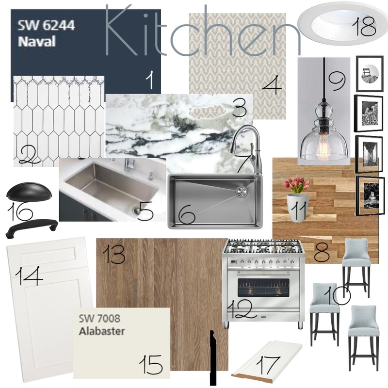 Kitchen Mood Board by LaurenElizabethDesigns on Style Sourcebook