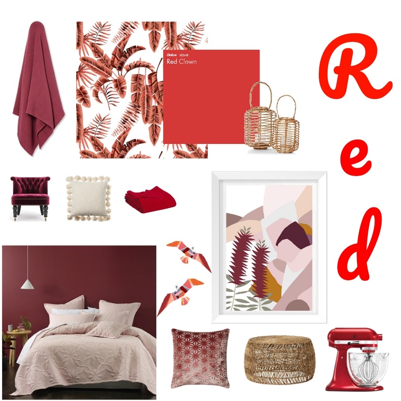 Red Mood Board by SharaBusing on Style Sourcebook
