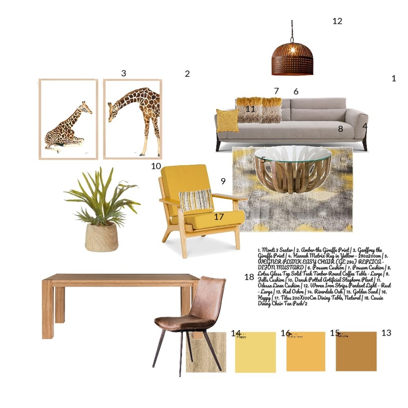 Living Room test 1 Mood Board by DDesign on Style Sourcebook