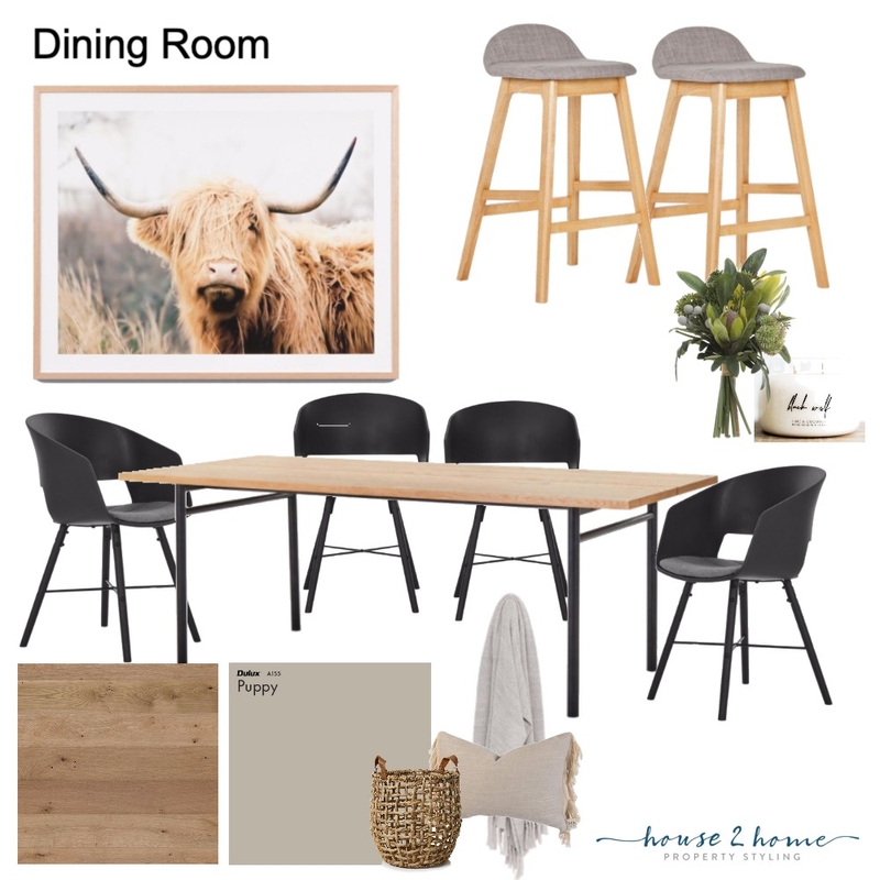 Dining Room Mood Board by House2Home on Style Sourcebook