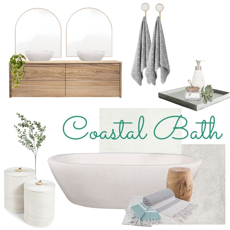 Coastal Bath Mood Board by BecStanley on Style Sourcebook
