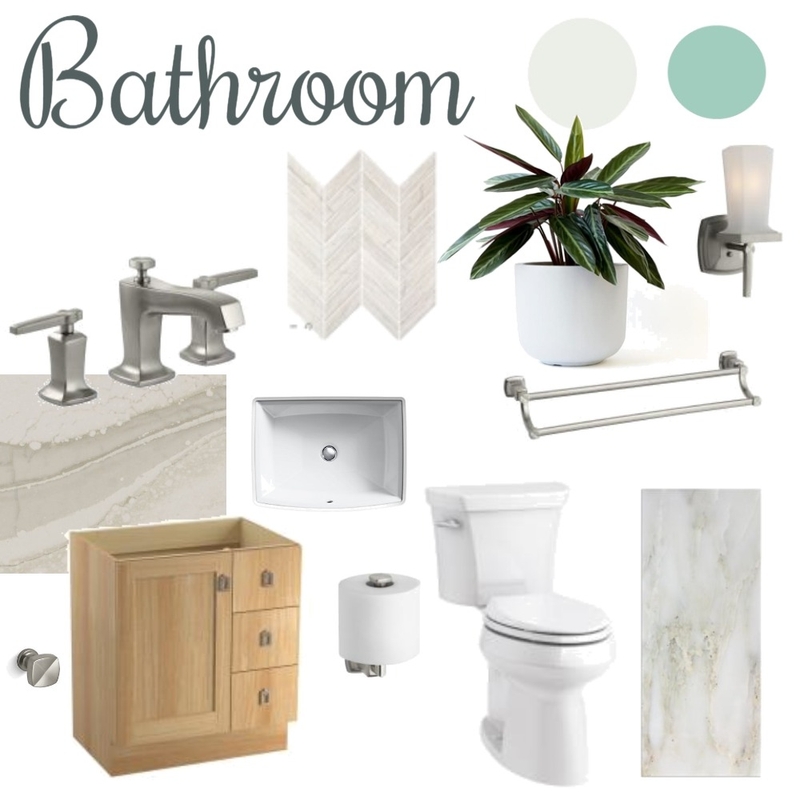 BATHROOM MOOD BOARD - ASSIGNMENT 9 Mood Board by jordanaspence on Style Sourcebook