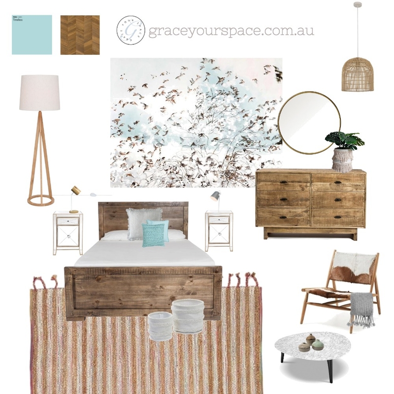Bedroom Bliss Mood Board by Grace Your Space on Style Sourcebook