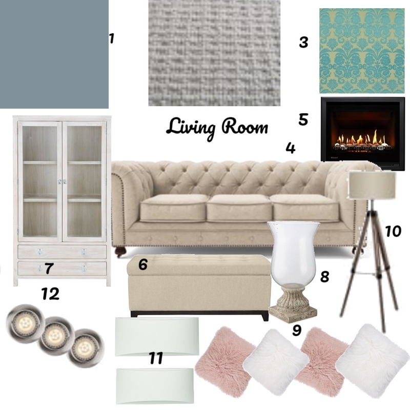 Assignment 9 Living Room Mood Board by matilda on Style Sourcebook