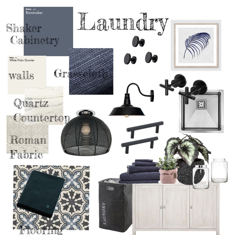 Laundry Room Mood Board by mynaturaldesign on Style Sourcebook