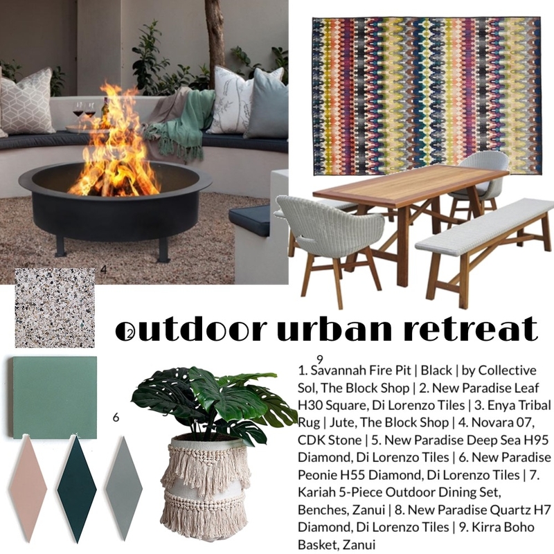 Outdoor Urban Mood Board by Shanna McLean on Style Sourcebook