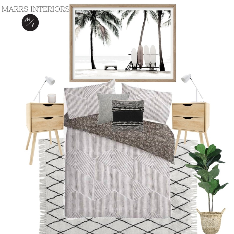 Guest Bedroom On A Budget Mood Board by marrsinteriors on Style Sourcebook