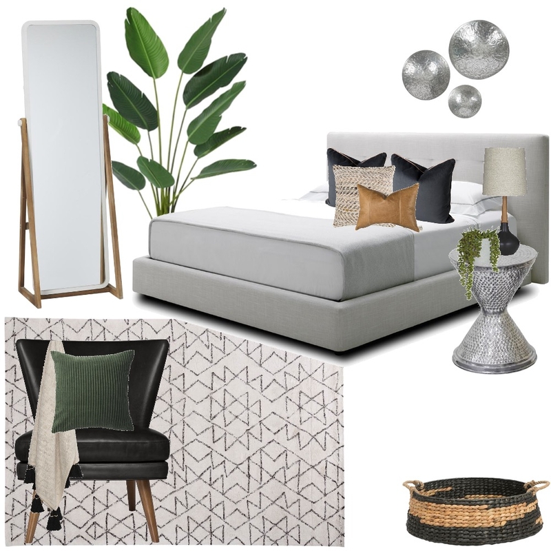 Tribal Bedroom Mood Board by Ellens.edit on Style Sourcebook