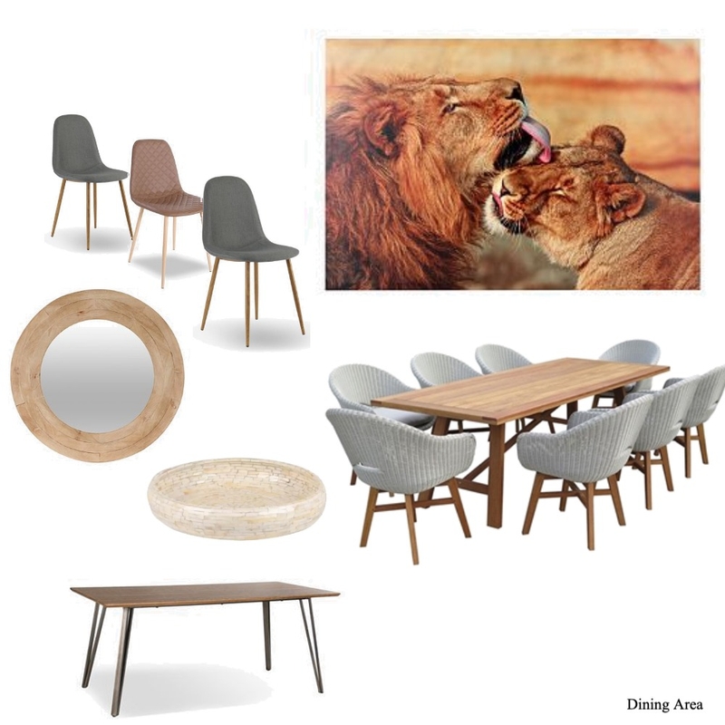 Dining Area Rev 2 Mood Board by Paballo on Style Sourcebook
