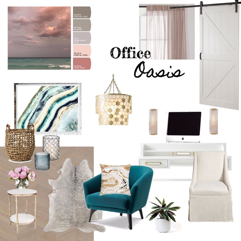Office Oasis Mood Board by WhiskeyCreekDesign on Style Sourcebook