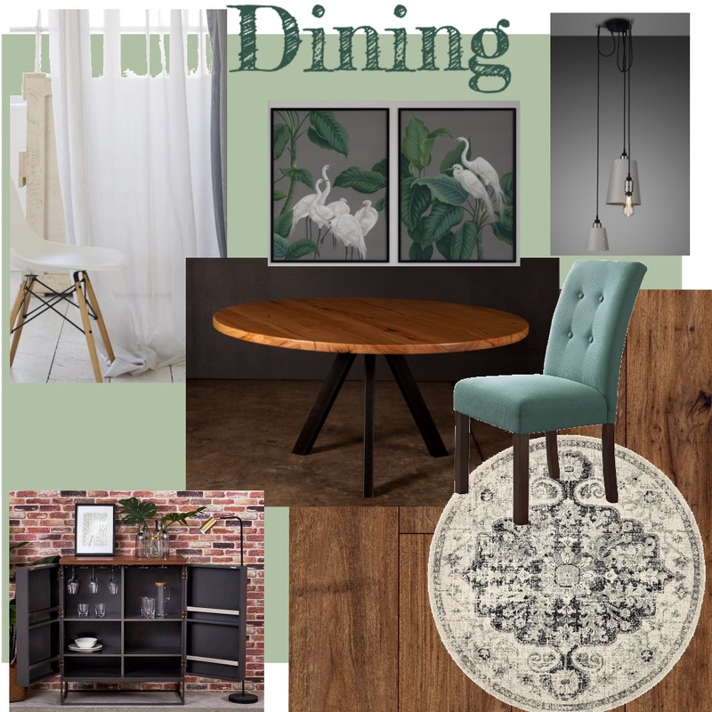 Dining Monochromatic Mood Board by Jennifer_design90 on Style Sourcebook