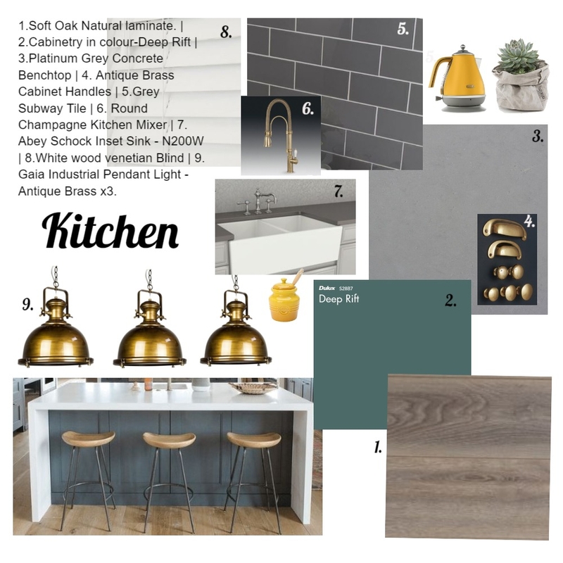 Kitchen Mood Board by KerriJean on Style Sourcebook