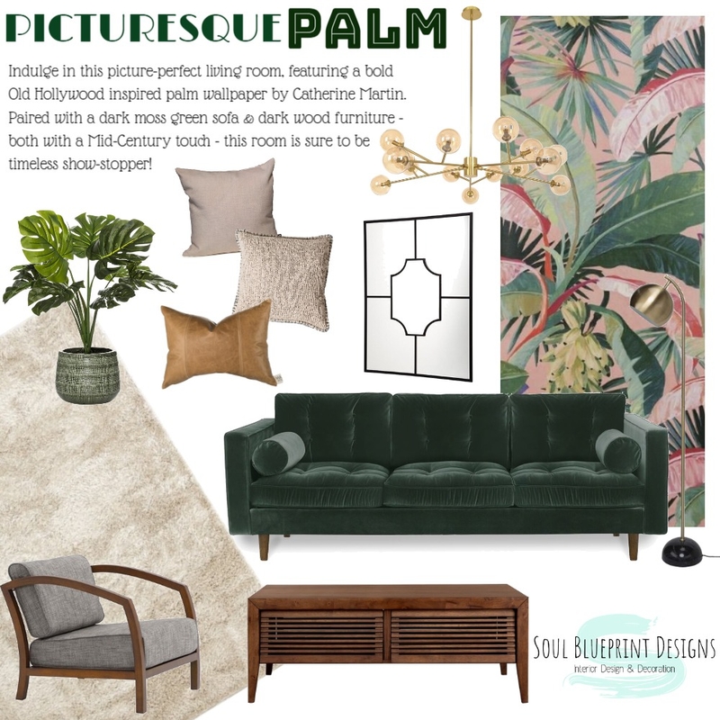Picturesque Palm Mood Board by Taylah O'Brien on Style Sourcebook