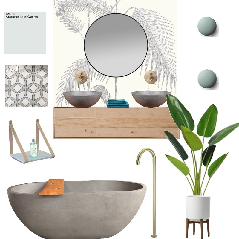 Avalon Bathroom Mood Board by Six Pieces Interior Design  Qualified Interior Designers, 3D and 2D Elevations on Style Sourcebook