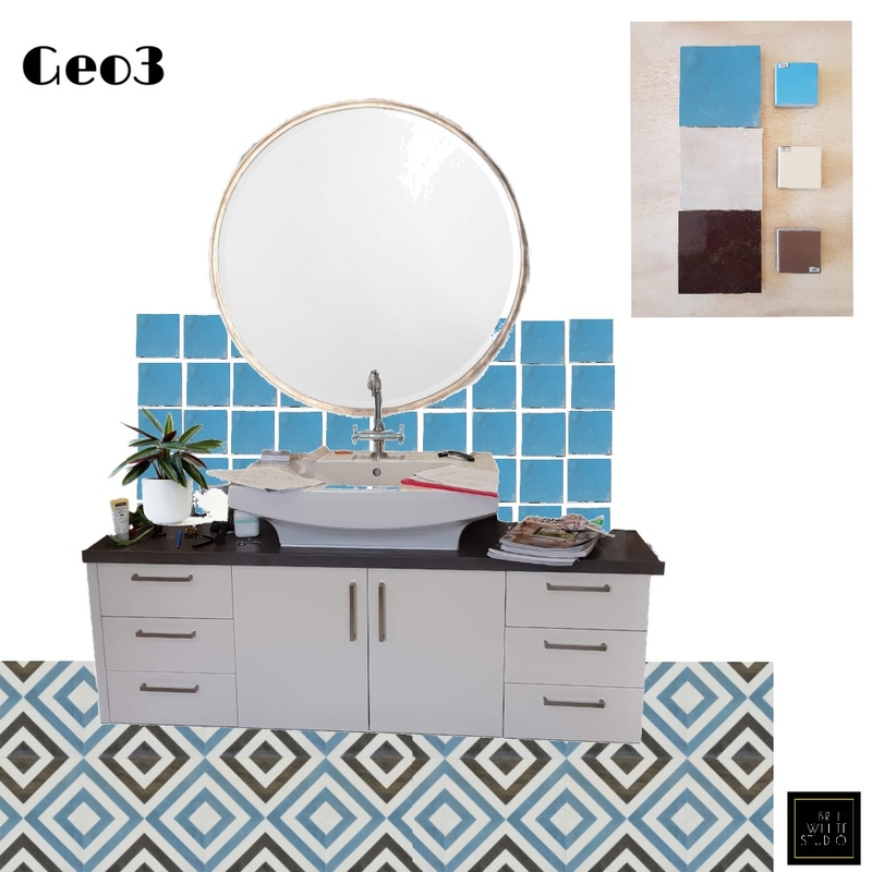 Bluegum Geo3 Mood Board by britthwhite on Style Sourcebook