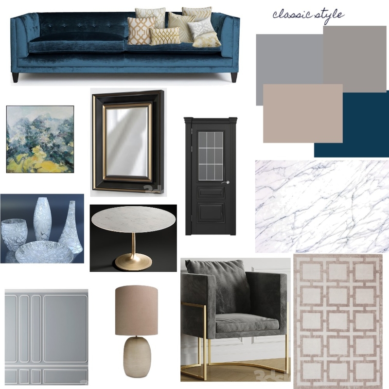 classic moodboard Mood Board by nadaallam on Style Sourcebook