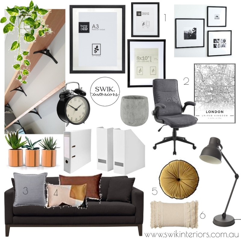 BROEKX Home Office Sampleboard Mood Board by Libby Edwards on Style Sourcebook