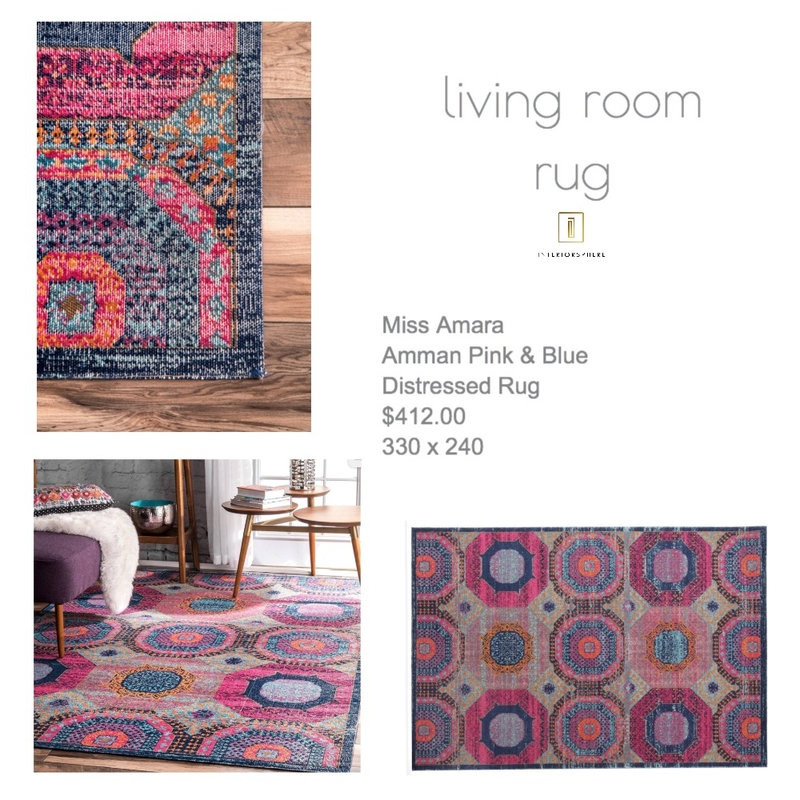 21 Centennial Ave Randwick Rug Option 1 Mood Board by jvissaritis on Style Sourcebook