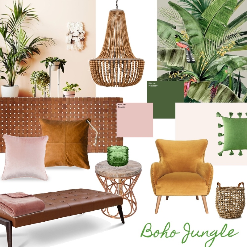 Boho Jungle Mood Board by karla-jane on Style Sourcebook