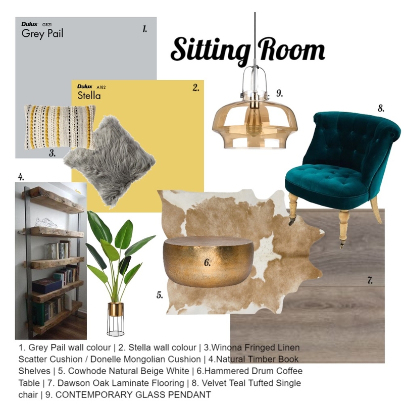 Sitting Room Mood Board by KerriJean on Style Sourcebook