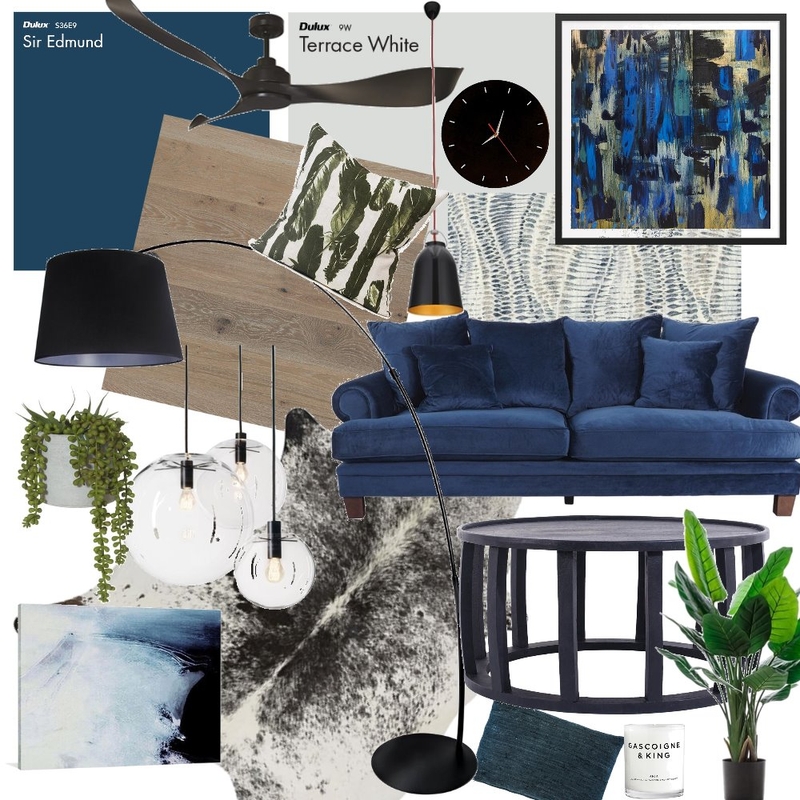 Feeling Blue Mood Board by elizablain on Style Sourcebook