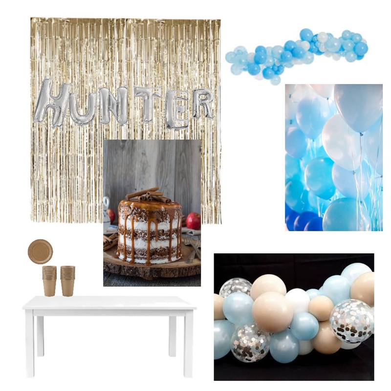 Hunter 1st Birthday Mood Board by ToriEising on Style Sourcebook