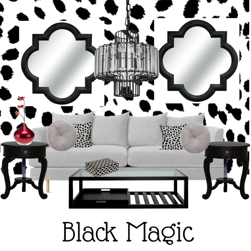 Black Magic Mood Board by SallySeashells on Style Sourcebook