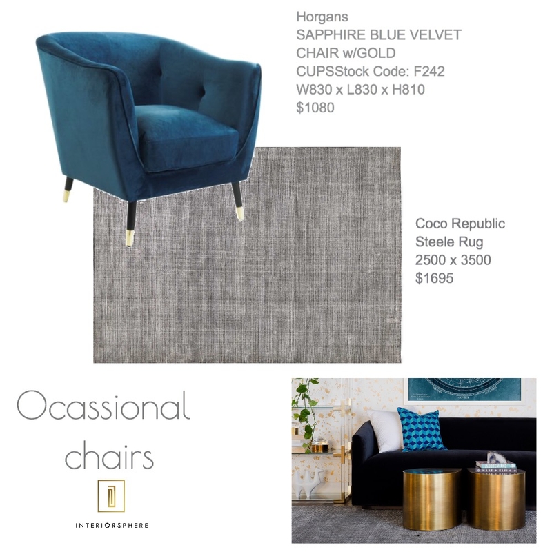 21 Centennial Ave Randwick Occasional Chair Option 3 Mood Board by jvissaritis on Style Sourcebook
