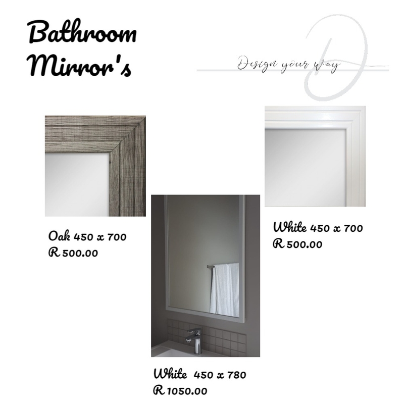 Bathroom Mirrors Mood Board by Jules on Style Sourcebook