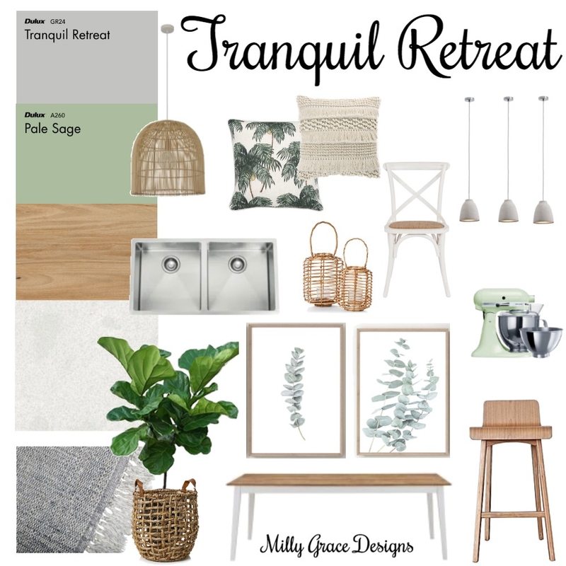 Tranquil Retreat Mood Board by Louisebow on Style Sourcebook