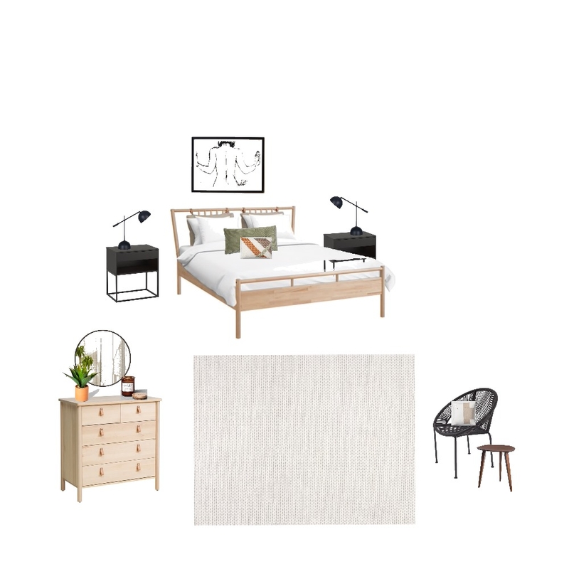 Guest Bedroom Mood Board by gisellestiles on Style Sourcebook